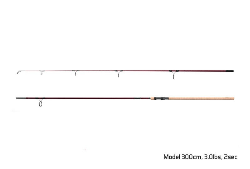 Kaprový prut Delphin ETNA E3 cork / 2 díl 390cm/3,50lbs