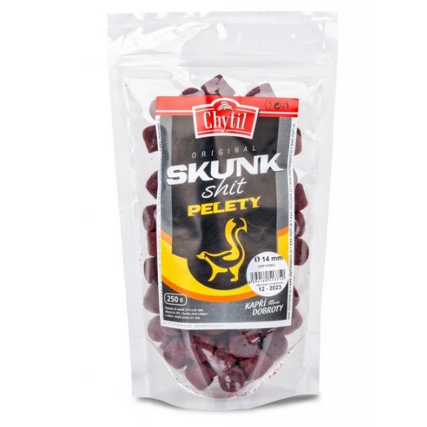 Chytil Chytací pelety s dírou 250 g 14 mm BROSKEV-PEPŘ