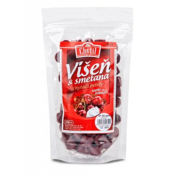 Chytil Chytací pelety s dírou 250 g 14 mm BANANAS