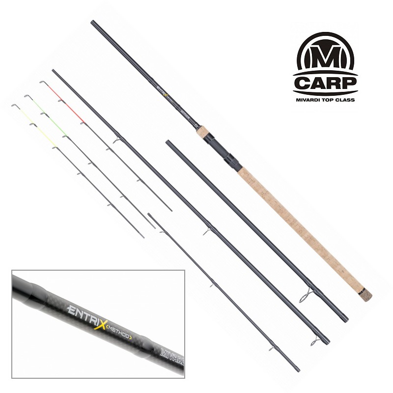 Feederový prut MIvardi Entrix Method 3,9 m  60-120gr