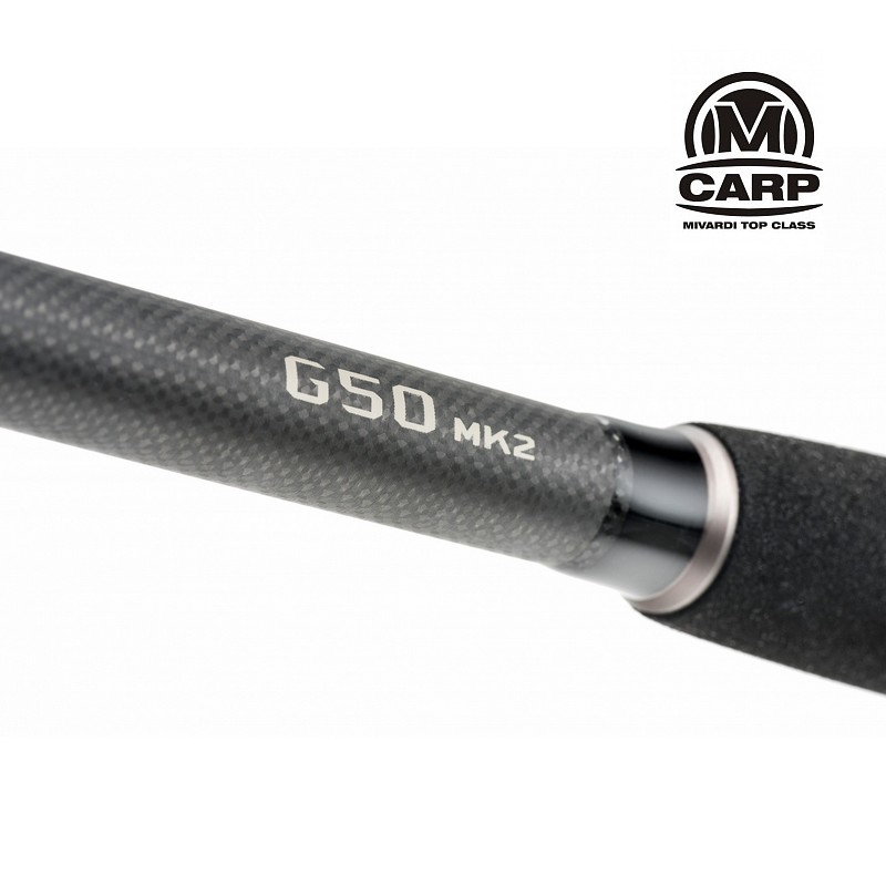 Dvoudílný kaprový prut MIVARDI G50 Carp  MK2  SHX 3,9 m  3,5 lb