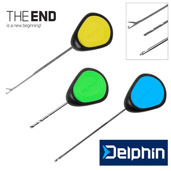 Sada jehel na boilies DELPHIN THE END GRIP Set / 3ks