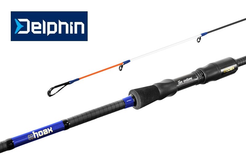 Přívlačový rybářský prut Delphin HOAX /  2 díly  206cm/5-21g