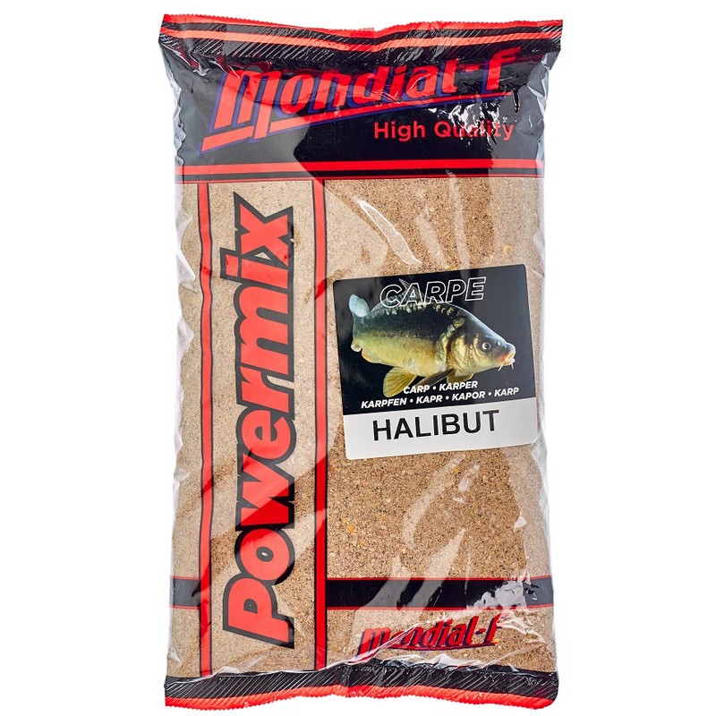 Krmení halibut MONDIAL-F Powermix Capr Halibut 2,5kg