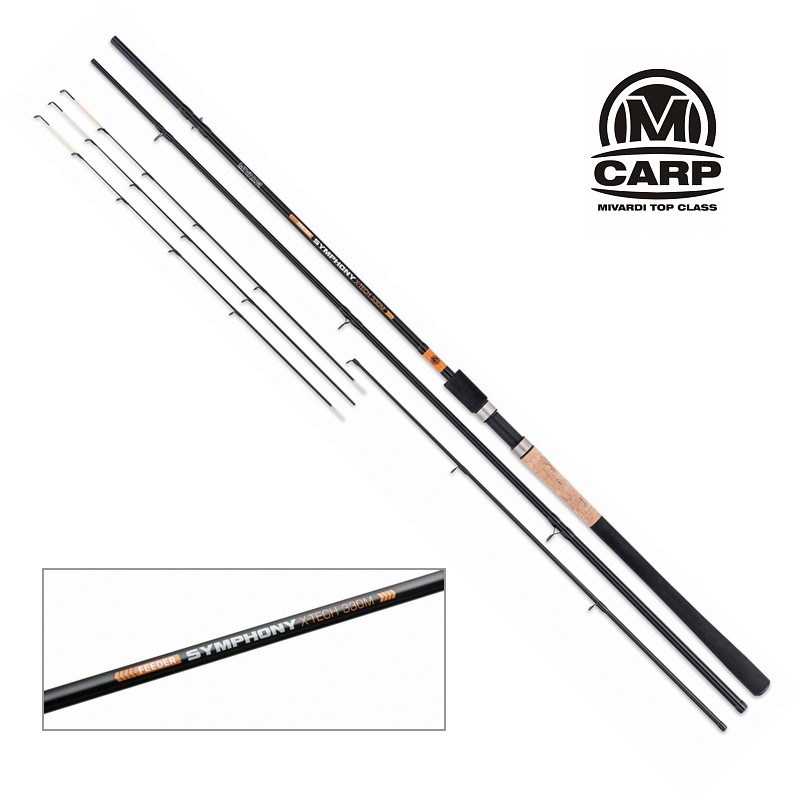 Feederový prut Symphony Feeder 3,60m H 40 - 90 g MIVARDI