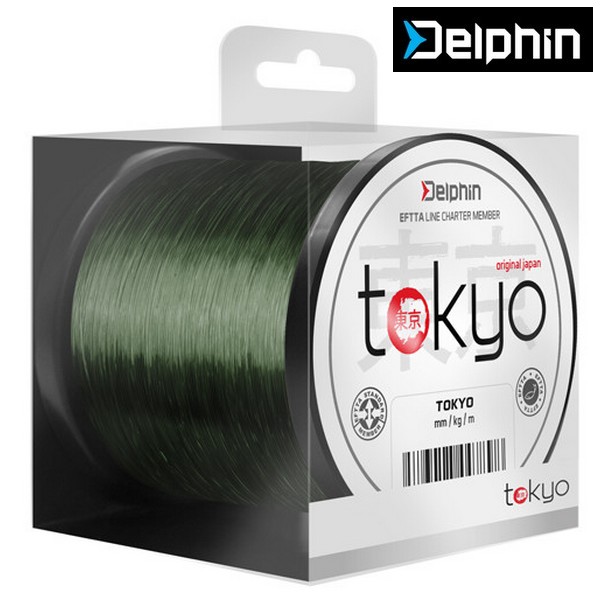 Monofil Delphin TOKYO zelený 300 m