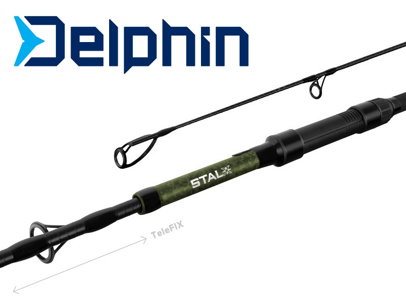 Kaprový prut Delphin STALX 300 cm/ 3.00 lbs/ TeleFIX