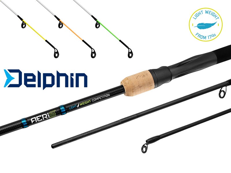 Feederový prut Delphin AERIS Feeder 345cm/70g/3 díly