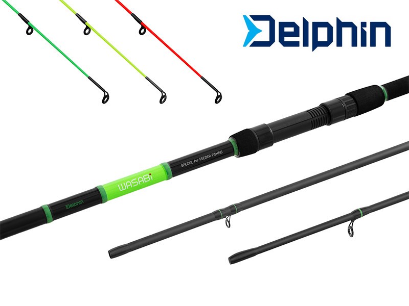 Delphin WASABI Feeder NXT 360cm/100g/3 díly