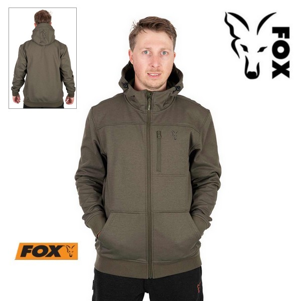 Softshellová bunda FOX Fox Collection Soft Shell Jacket Green & Black