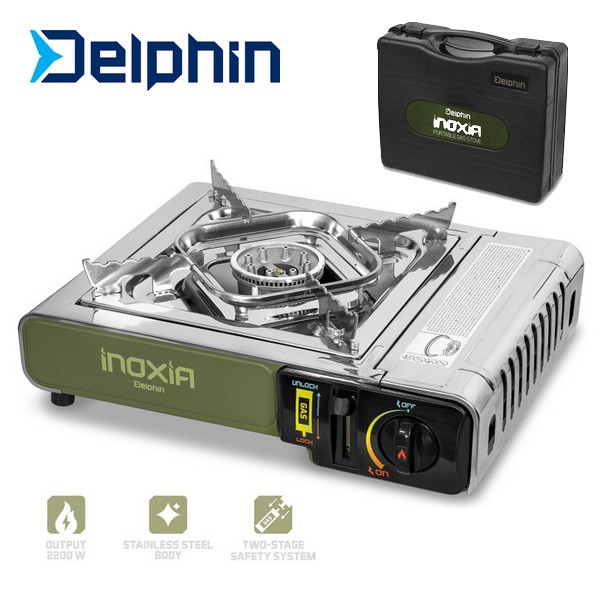 Delphin rybářský Plynový vařič Delphin INOXIA