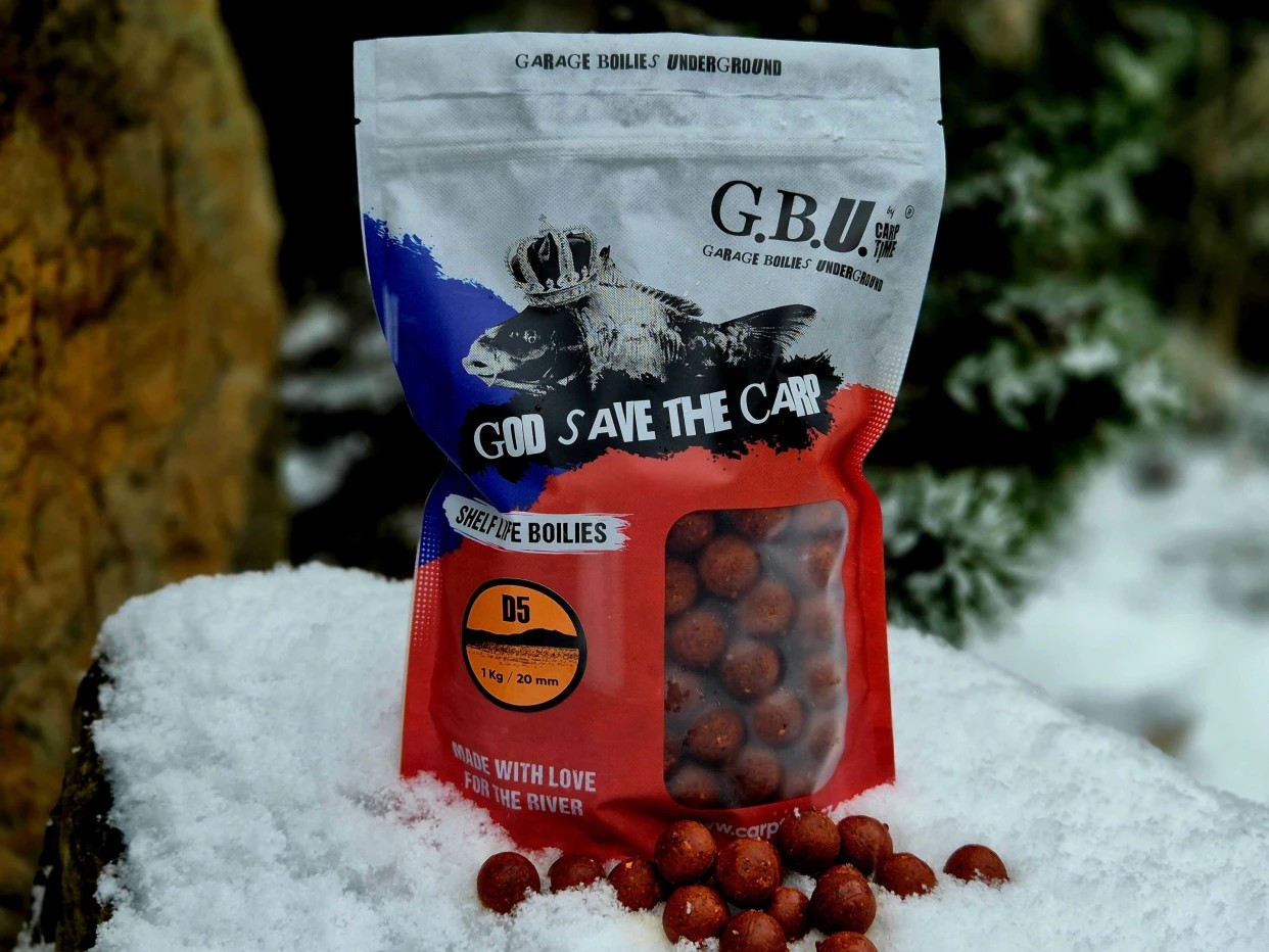 Carp Time G.B.U. Boilies D5 zimní edice