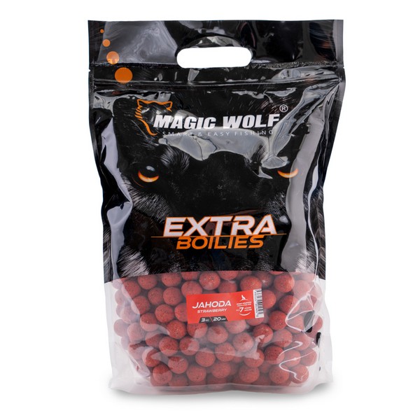 Magic wolf EXTRA BOILIES JAHODA 20mm 3kg