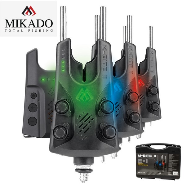 MIKADO Sada signalizátorů - CARP - M-BITE II (SET 3+1)