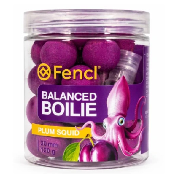 Fencl Balanced Boilie Plum Squid 120g