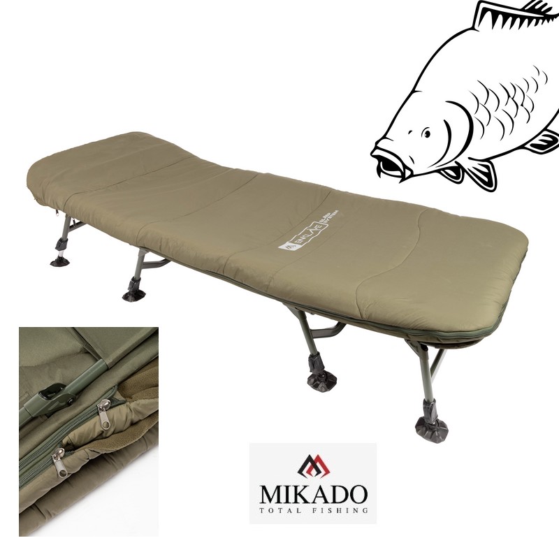 Mikado Rybářské Lehátko Enclave Sleep System 8 Legs | Lehátko se spacákem