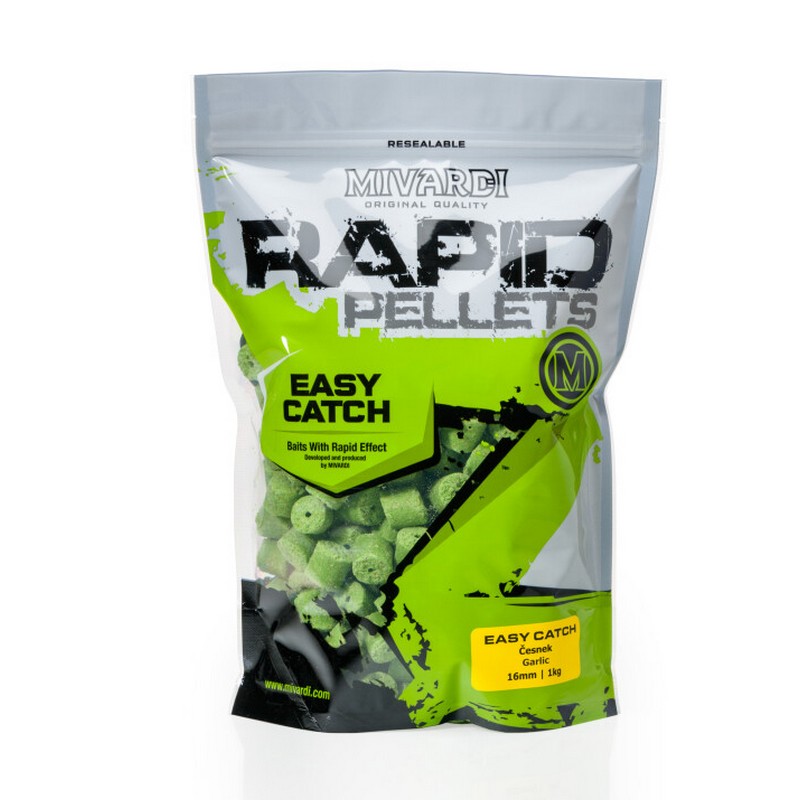 Pelety Rapid Easy Catch Česnek 1 kg 12 mm