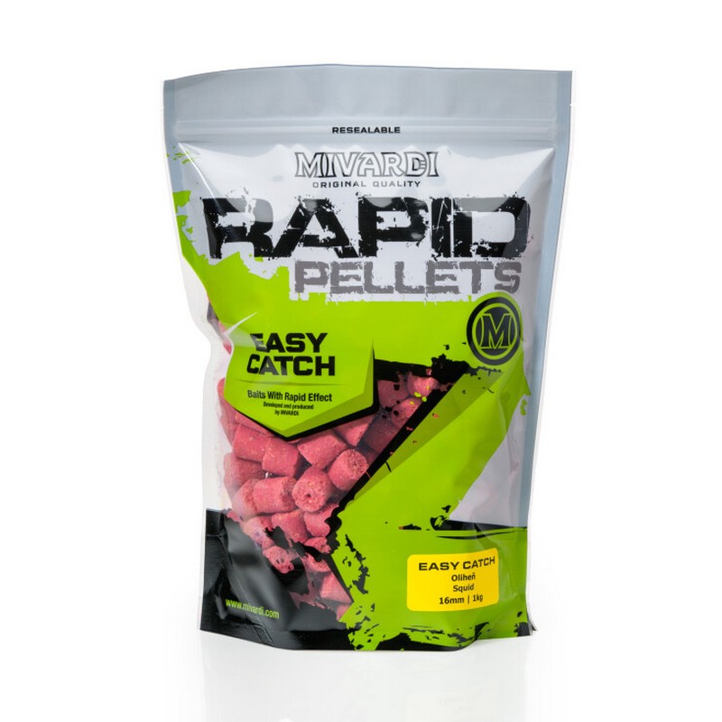 Pelety Rapid Easy Catch Oliheň 1 kg 12 mm