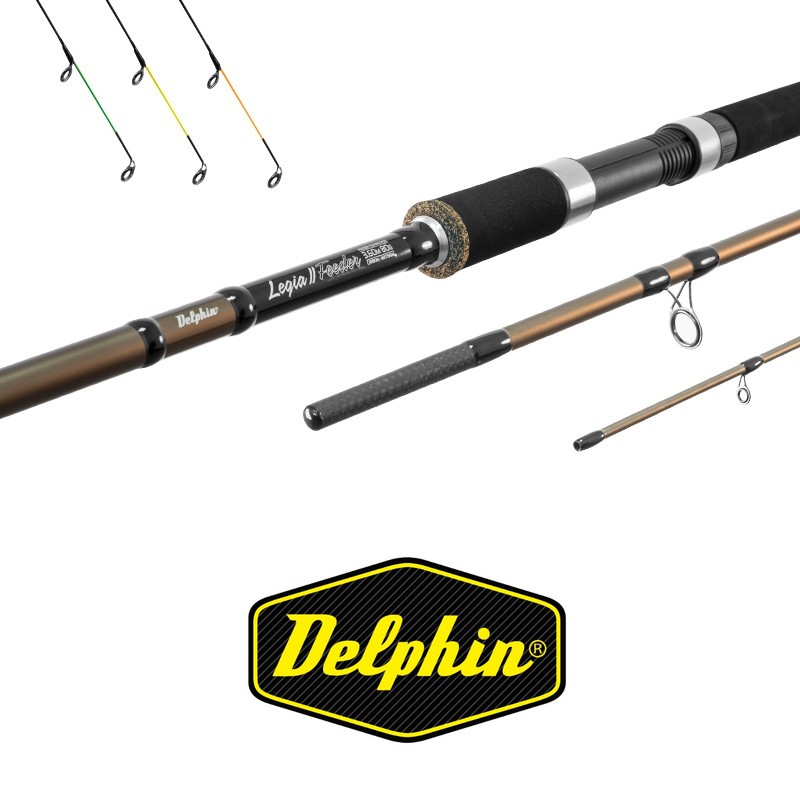 Feederový prut Delphin LEGIA Feeder II 360 cm / 120 g + 3 špičky