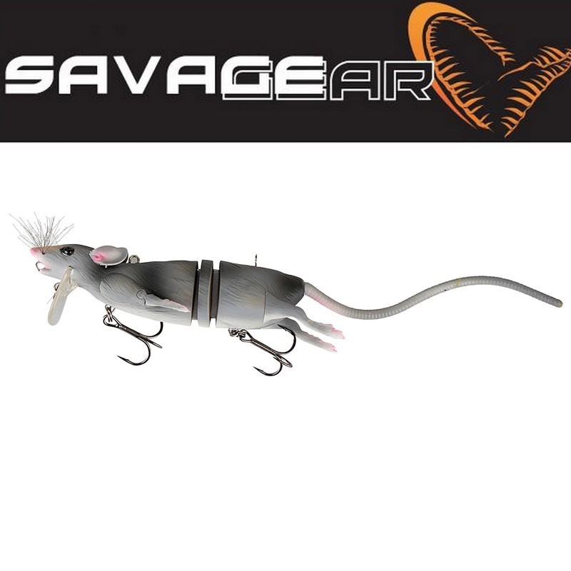 Krysa 3D Savage gear 3D Rad šedá 20 cm 32g
