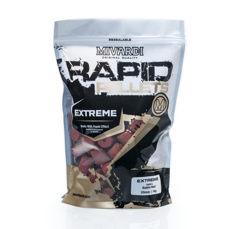 Pelety Rapid Extreme - Robin Red 20mm 1 kg
