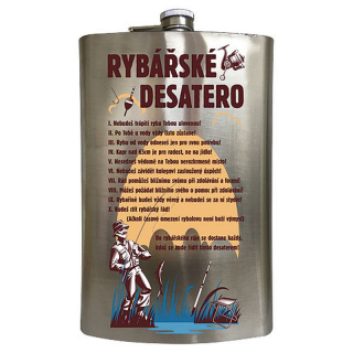 PLACATKA PRO RYBÁŘE  DESATERO RYBÁŘE 1,8L