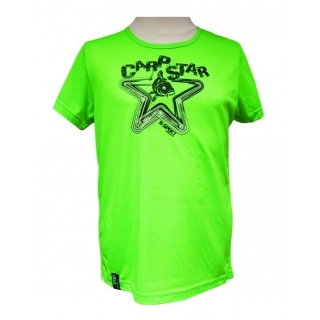 Dětské tričko pro rybáře CARP STAR fluo green R-SPEKT