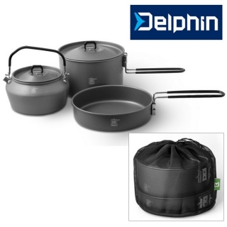 Sada nádobí Delphin CampWARE 3v1