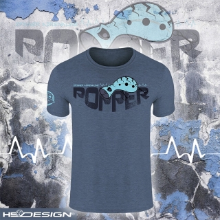 Tričko pro rybáře Hotspot Design Tričko POPPER