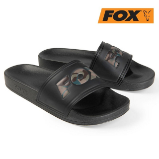 Nazouváky FOX - FOX SLIDERS Black / Camo