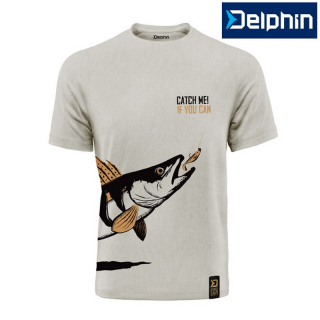 DELPHIN Tričko pro rybáře Delphin Catch me! CANDÁT