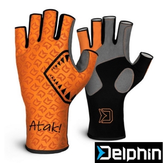 Bezprsté rukavice Delphin Atak! 75F velikost XL