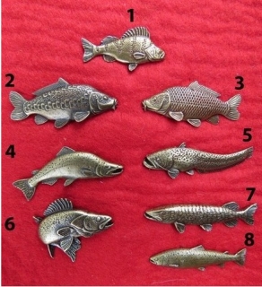 Rybářské odznaky - Odznaky ryby