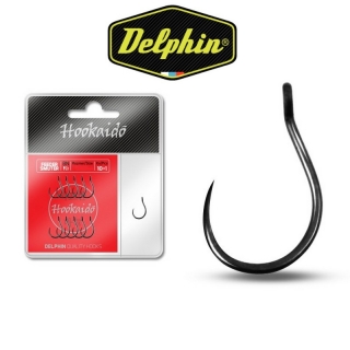 Rybářské háčky Delphin HKD Feeder SMUTER ring / 10+1ks