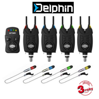 Sada signalizátorů Delphin OPTIMO 9V+CSWII+snag 4+1