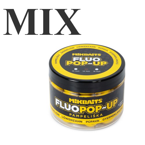 Plovoucí boilie mix velikostí