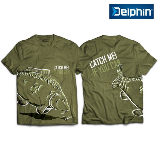 Tričko pro rybáře Delphin Catch me!