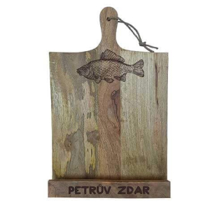 Dřevěný stojan na kuchařku 37 x 24 cm – Petrův zdar