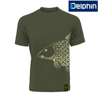 Tričko pro rybáře Delphin TACKLE Kapr