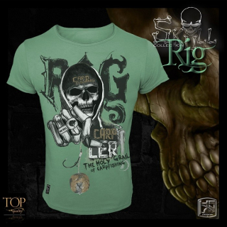 Tričko pro rybáře HOTSPOT Design Tričko Skull Rig